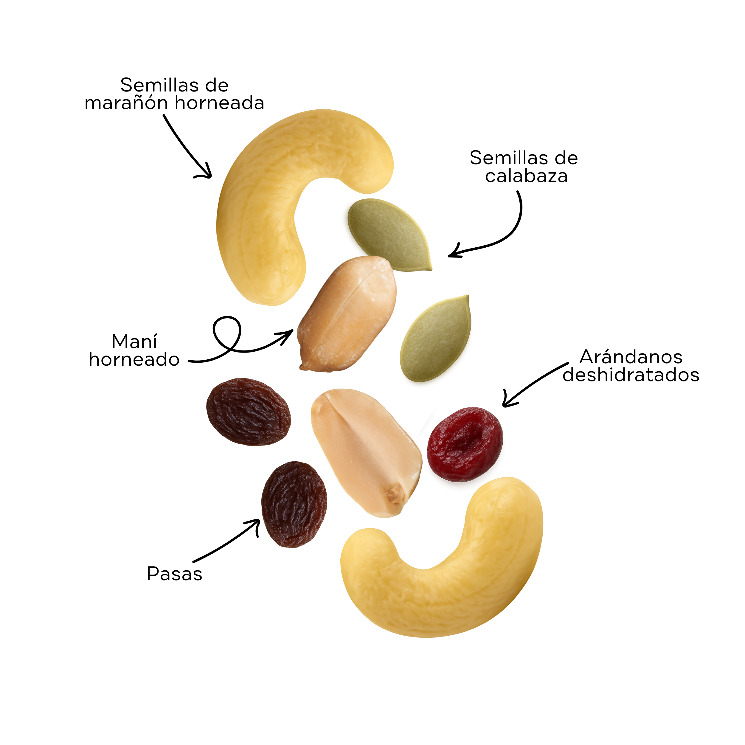 Mix Nuts And Berries 1kg - Imagen 2