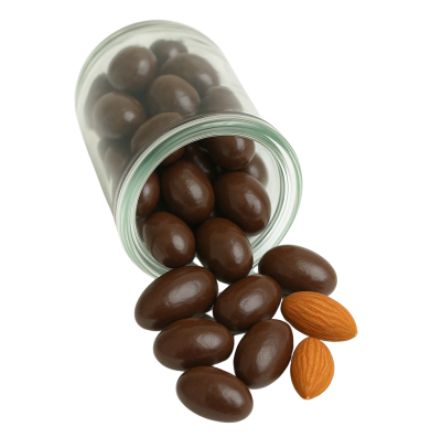 Almendras con Chocolate