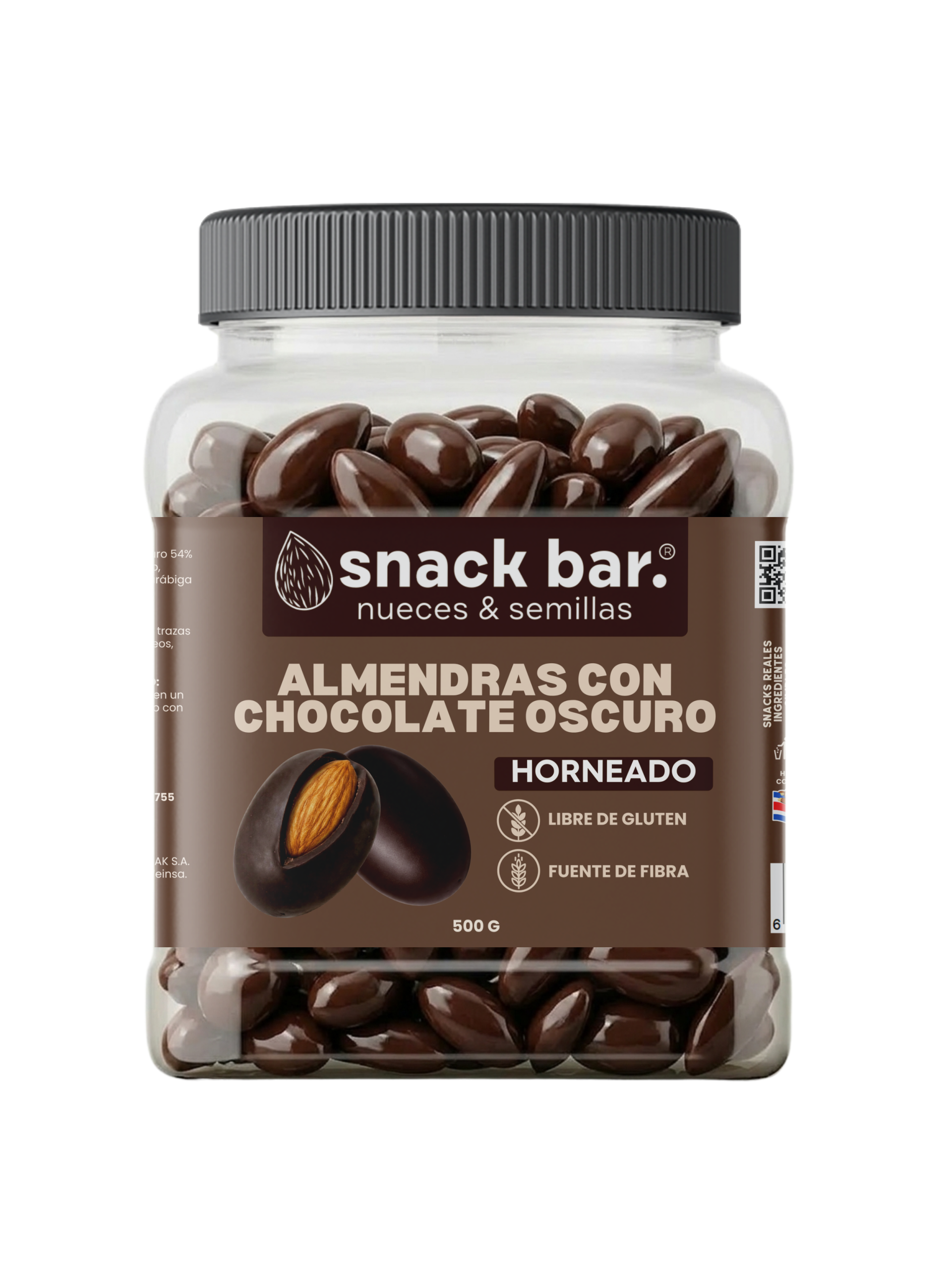 Almendras con Chocolate Tarro 500g