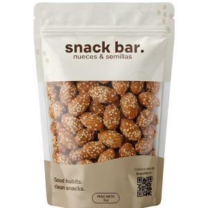 Almendras Caramelizadas con Ajonjolí 1kg