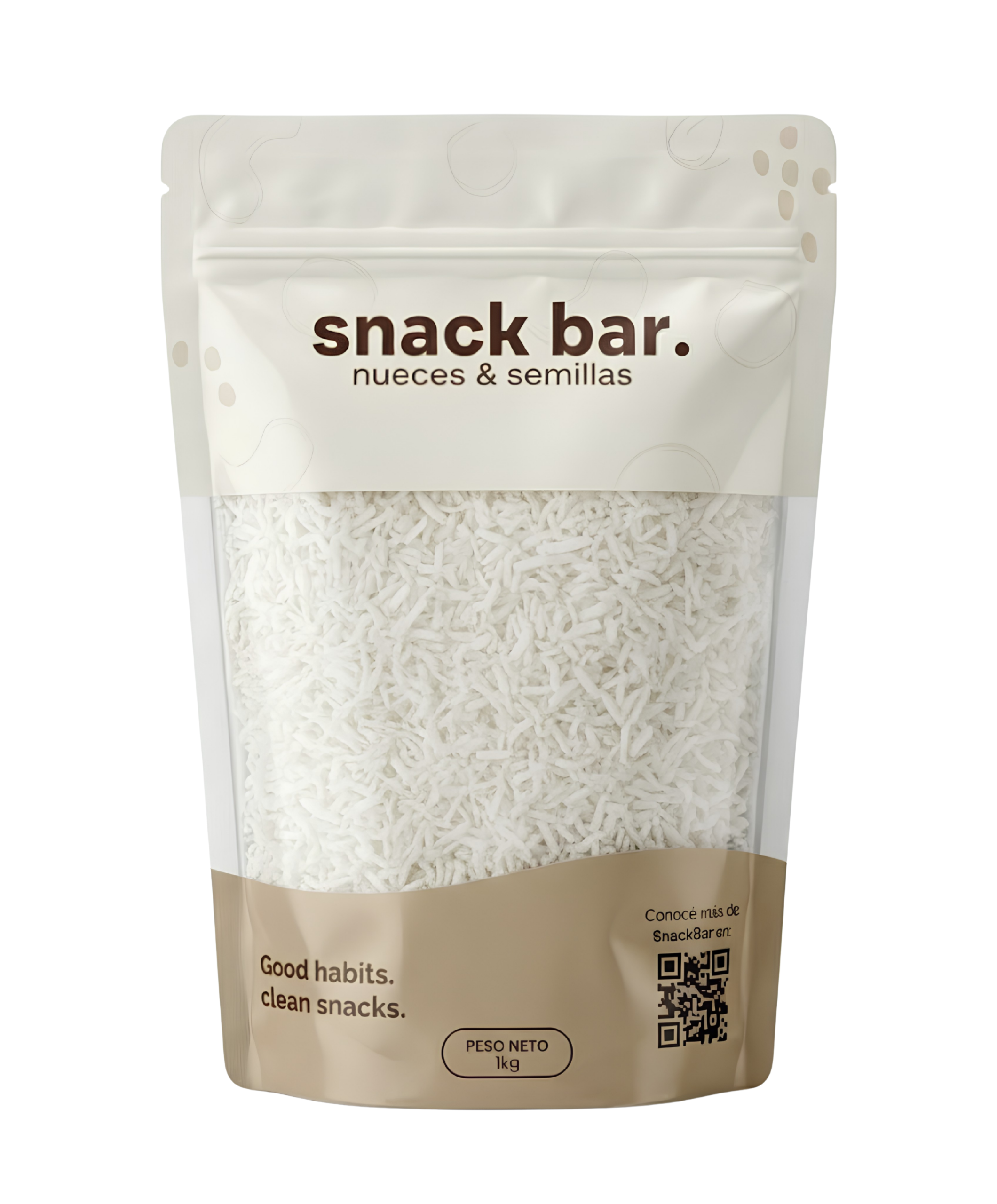 Coco Rallado Medio 1kg
