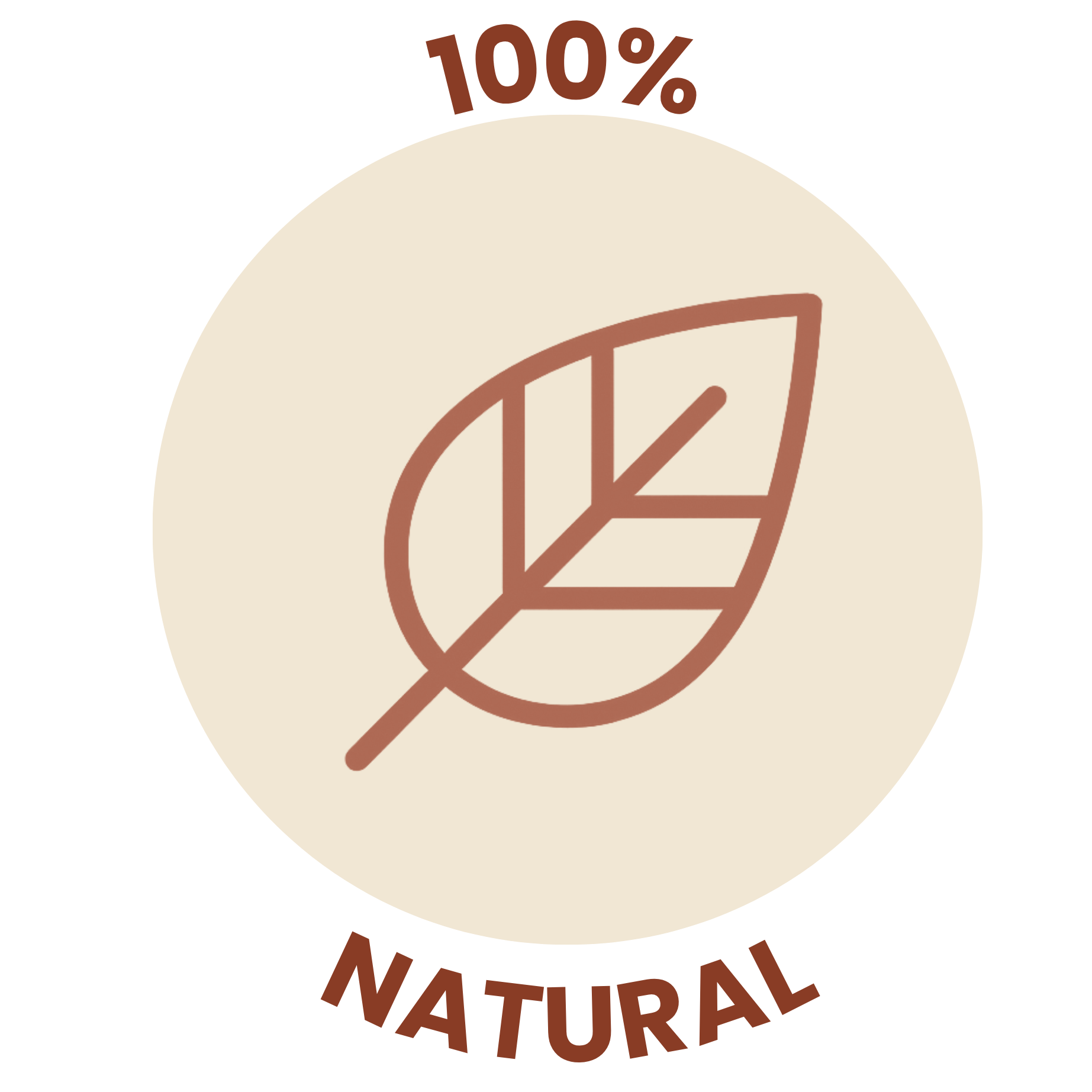 100% natural