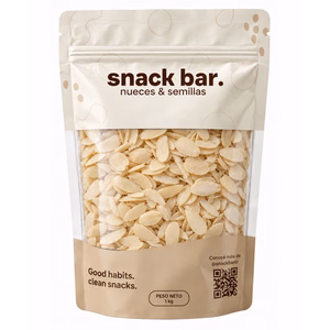 Almendra Fileteada Cruda Sin Piel 1kg