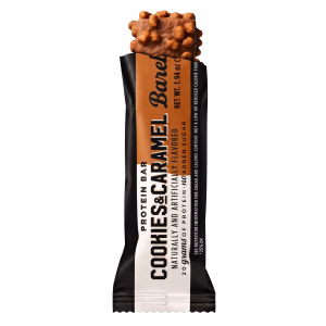 Barra de proteína Barebells - Cookies & Caramel (Caja 12 unds)